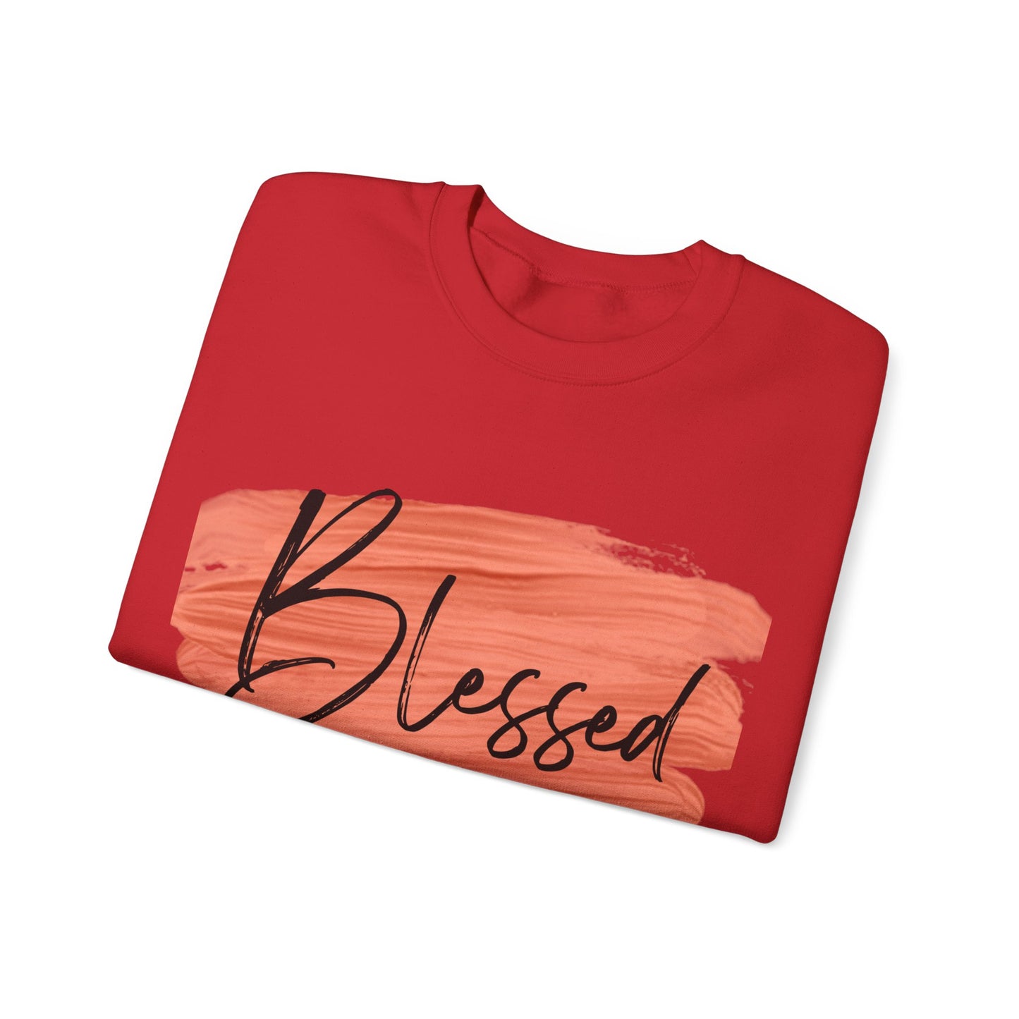 Blessed and Highly Favored Unisex Heavy Blend™ Crewneck Sweatshirt