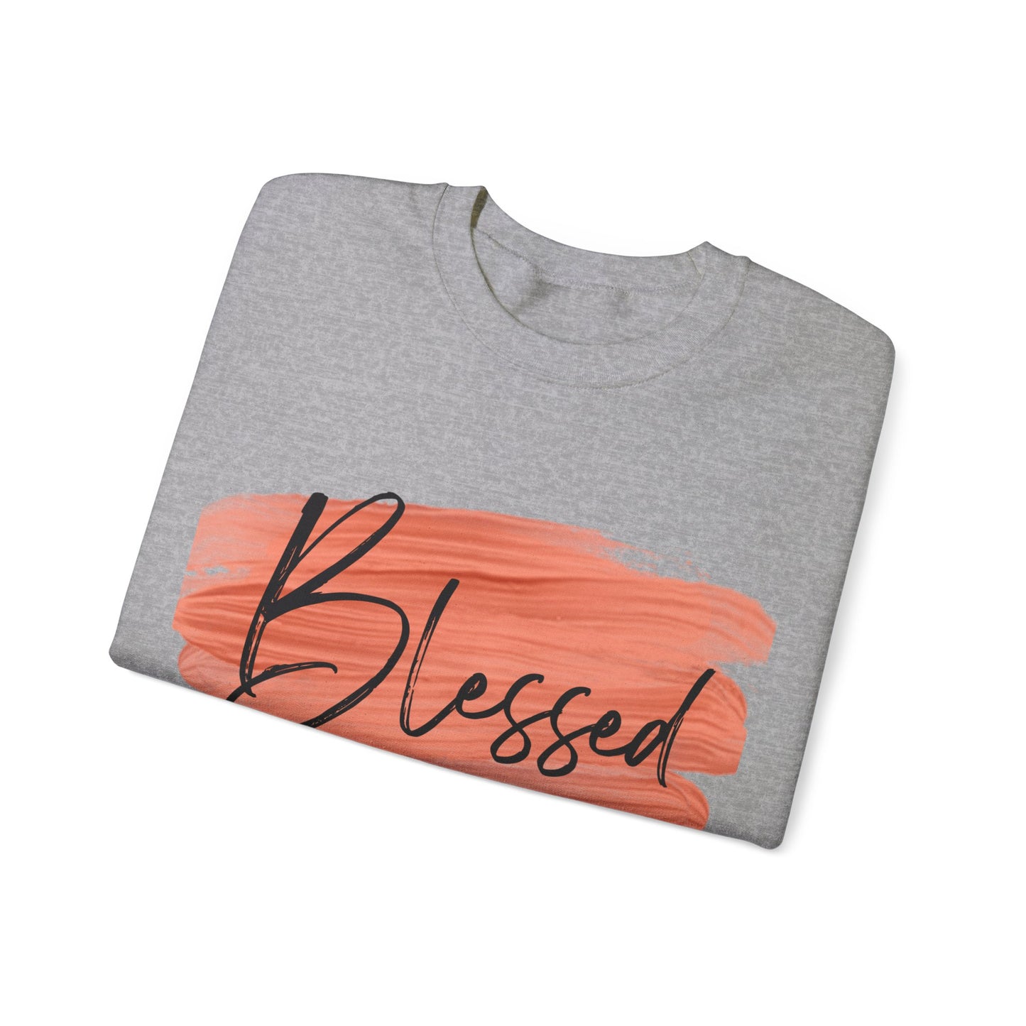 Blessed and Highly Favored Unisex Heavy Blend™ Crewneck Sweatshirt