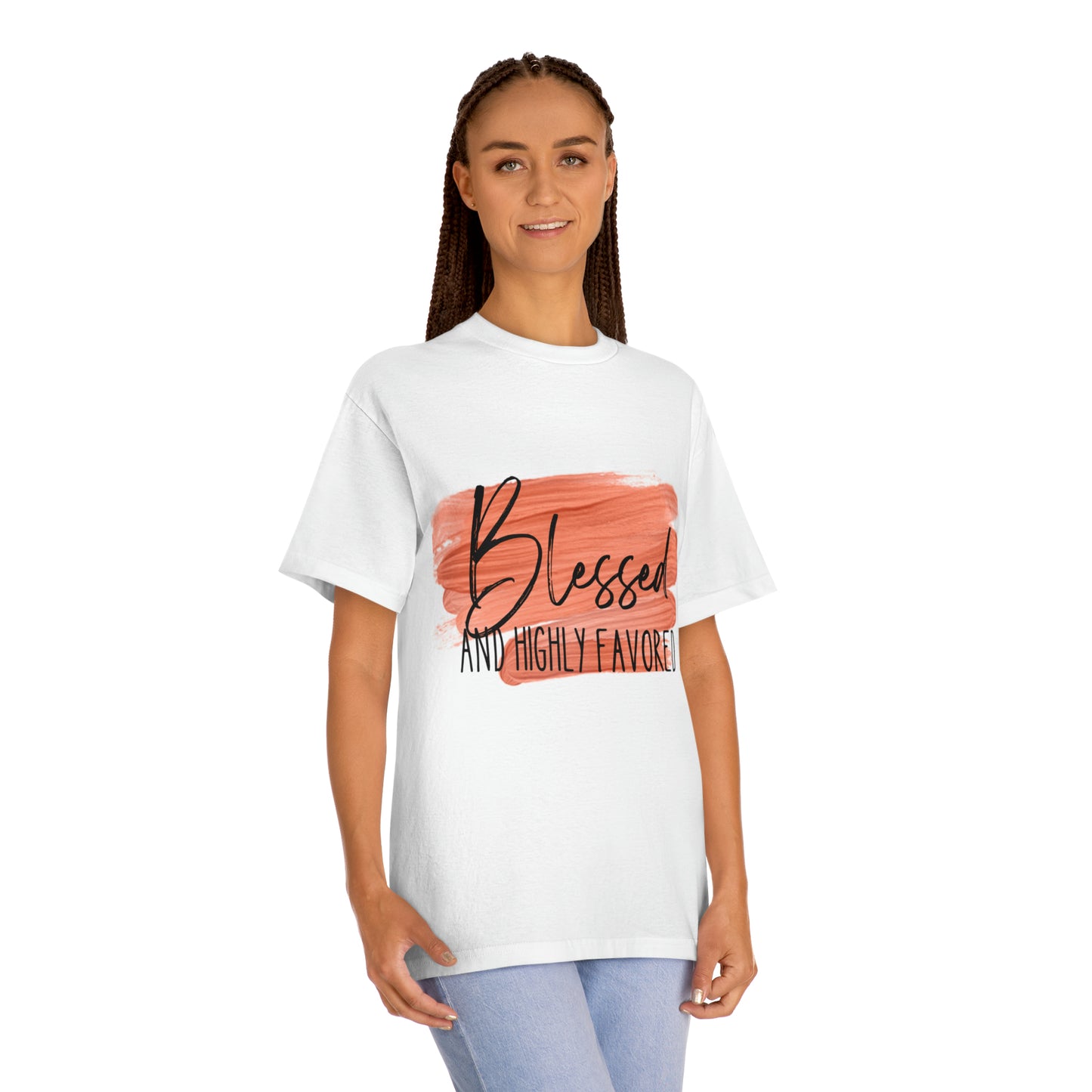 Blessed and Highly Favored Unisex Classic Tee