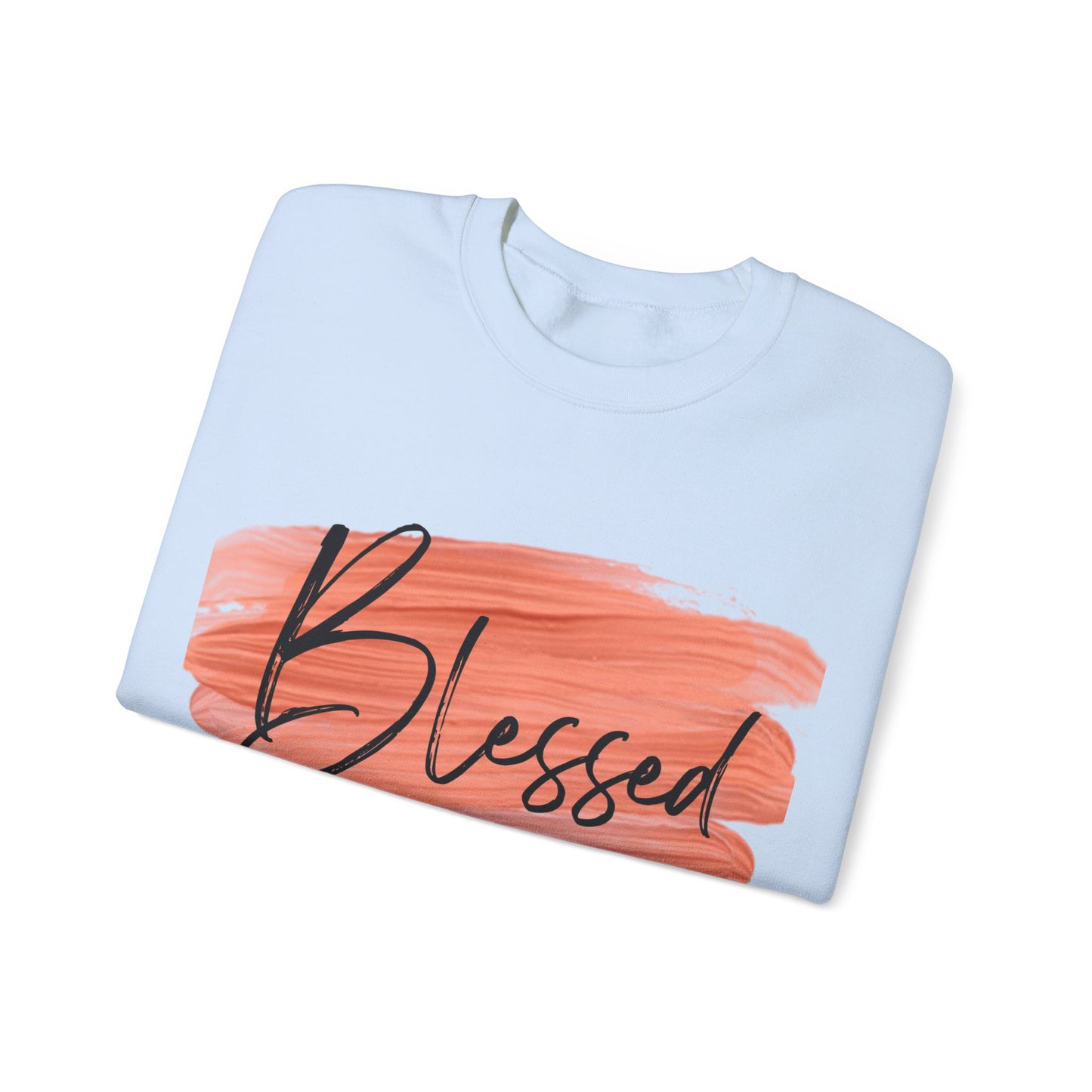 Blessed and Highly Favored Unisex Heavy Blend™ Crewneck Sweatshirt