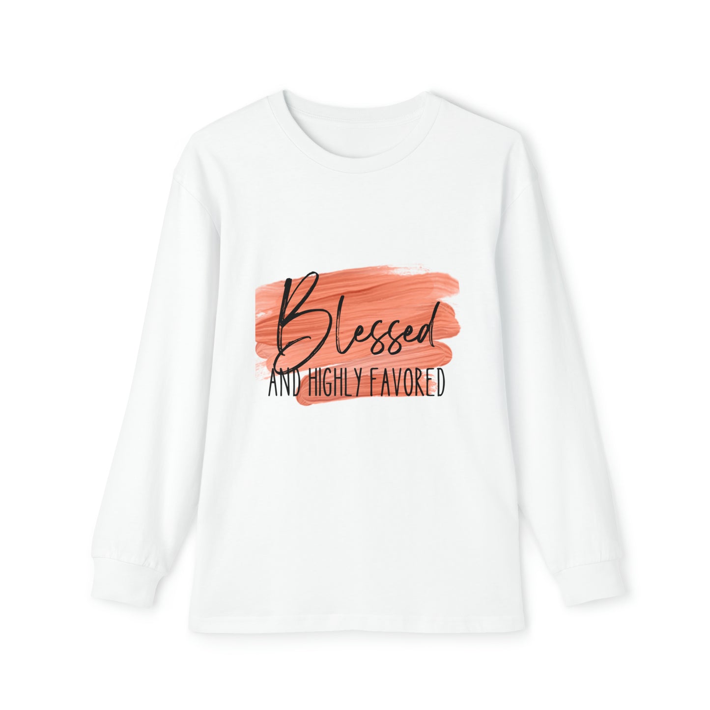 Blessed and Highly Favored Youth Long Sleeve Holiday Outfit Set