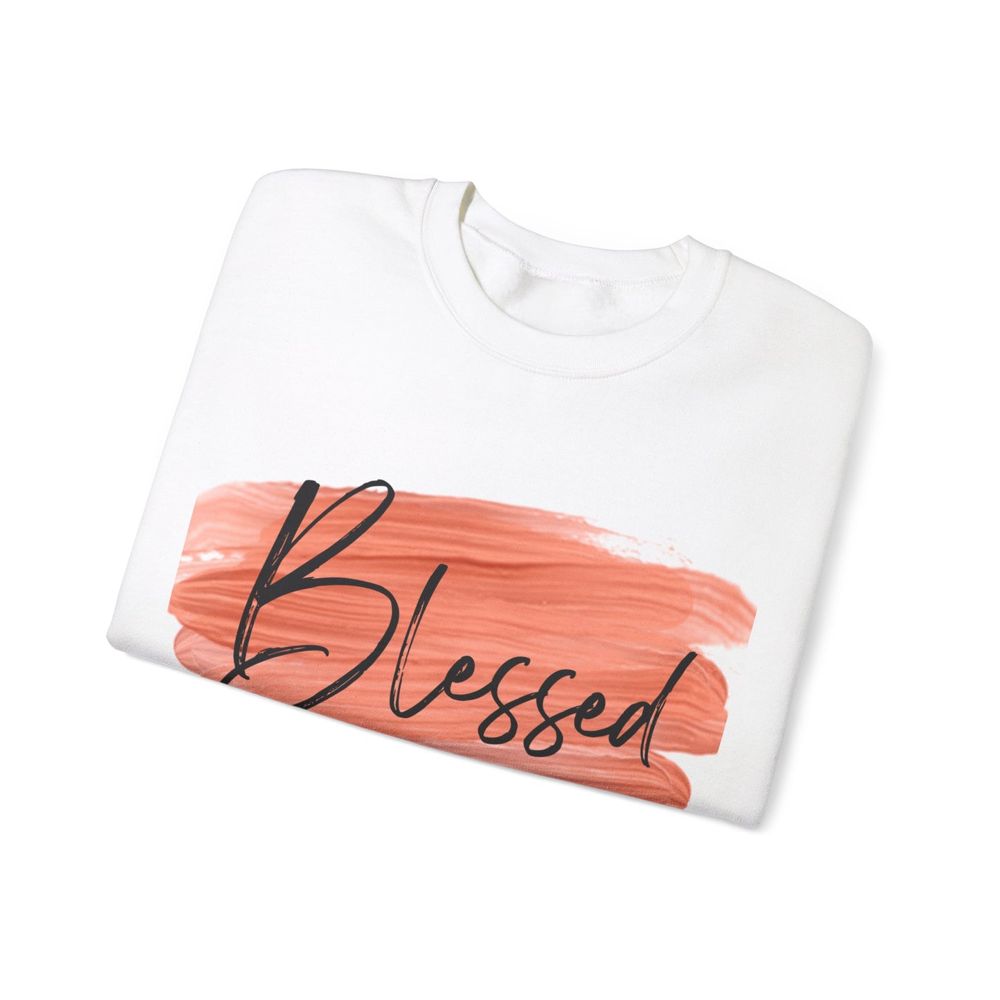 Blessed and Highly Favored Unisex Heavy Blend™ Crewneck Sweatshirt