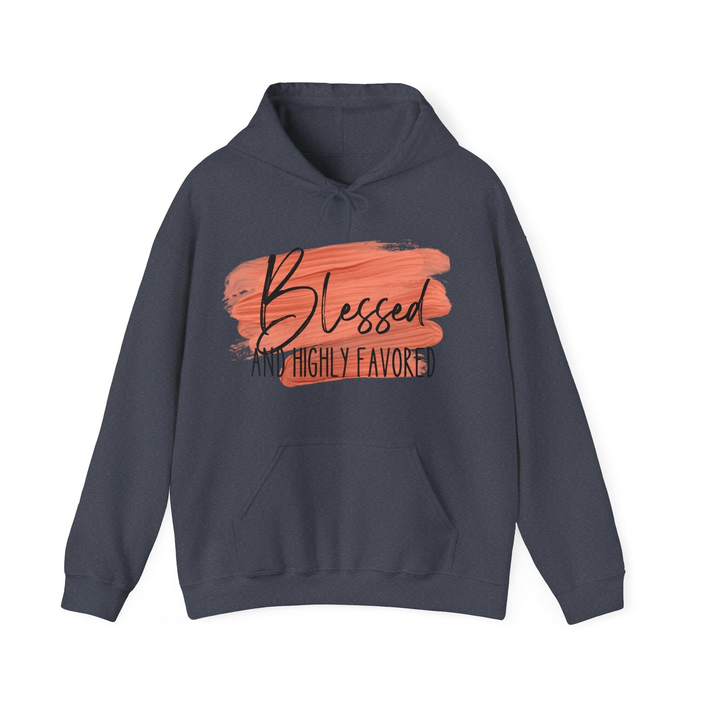 Blessed and Highly Favored Unisex Heavy Blend™ Hooded Sweatshirt