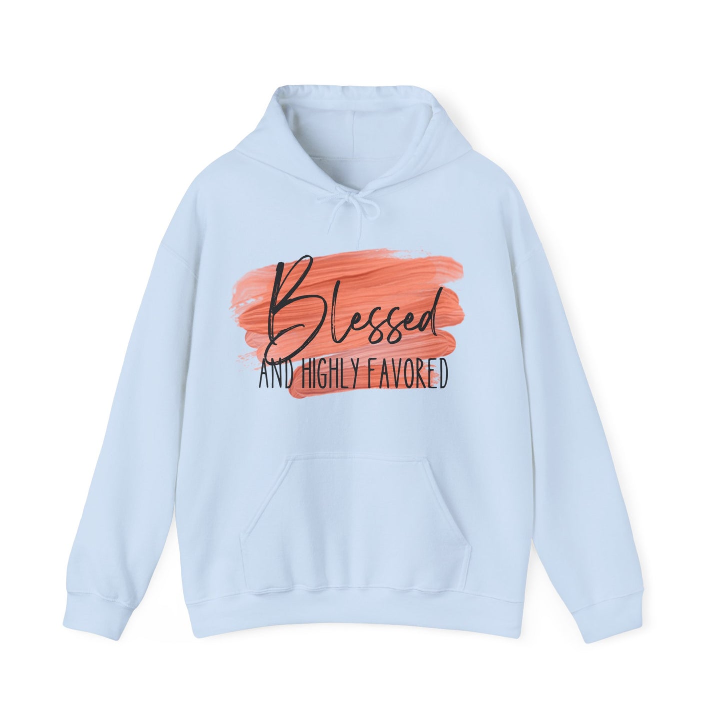 Blessed and Highly Favored Unisex Heavy Blend™ Hooded Sweatshirt