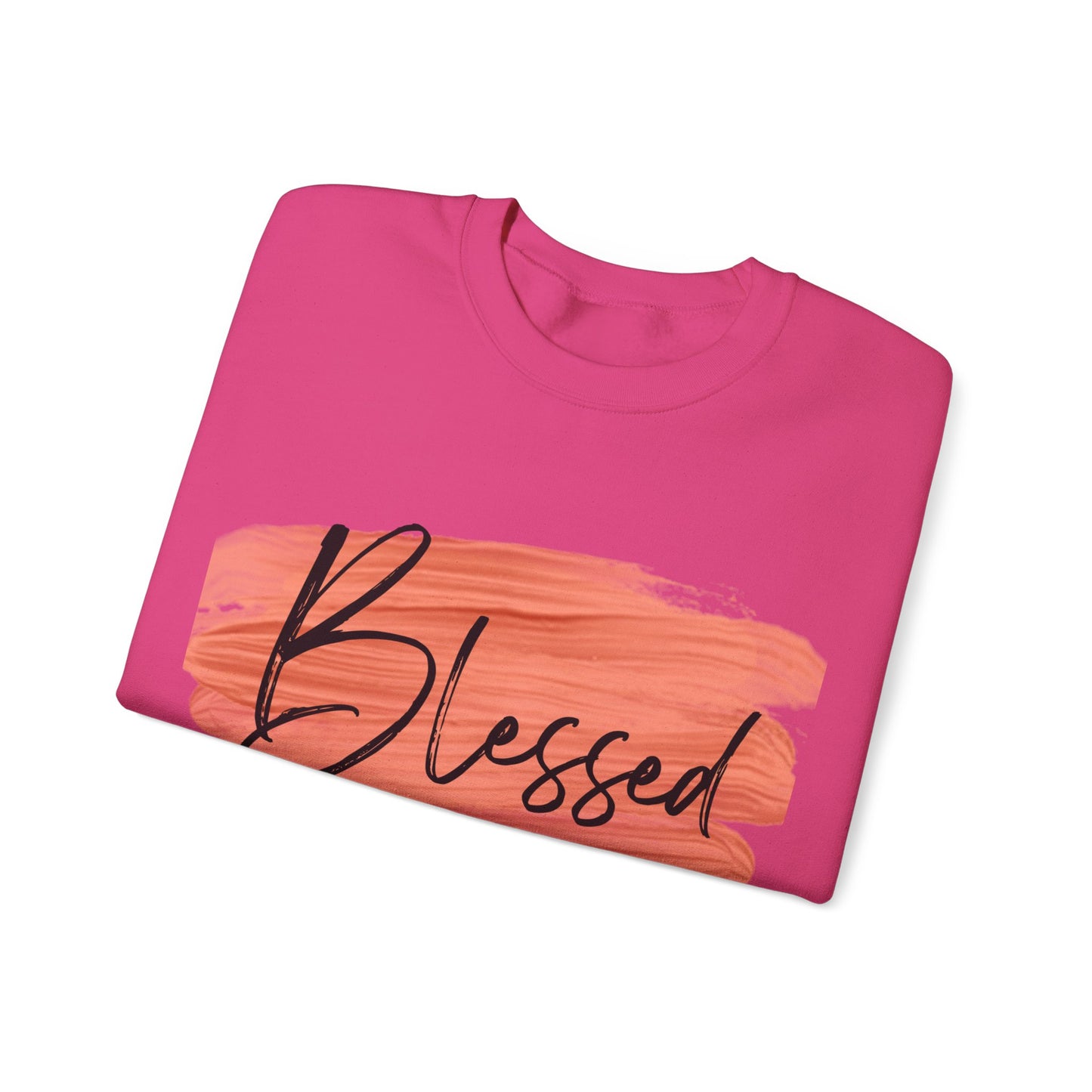 Blessed and Highly Favored Unisex Heavy Blend™ Crewneck Sweatshirt