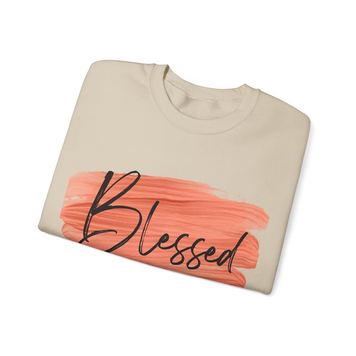 Blessed and Highly Favored Unisex Heavy Blend™ Crewneck Sweatshirt