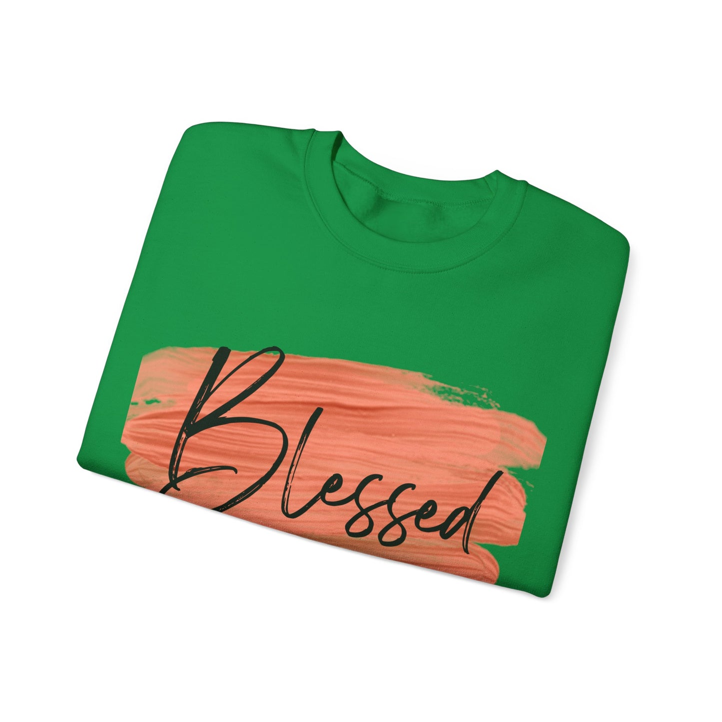 Blessed and Highly Favored Unisex Heavy Blend™ Crewneck Sweatshirt