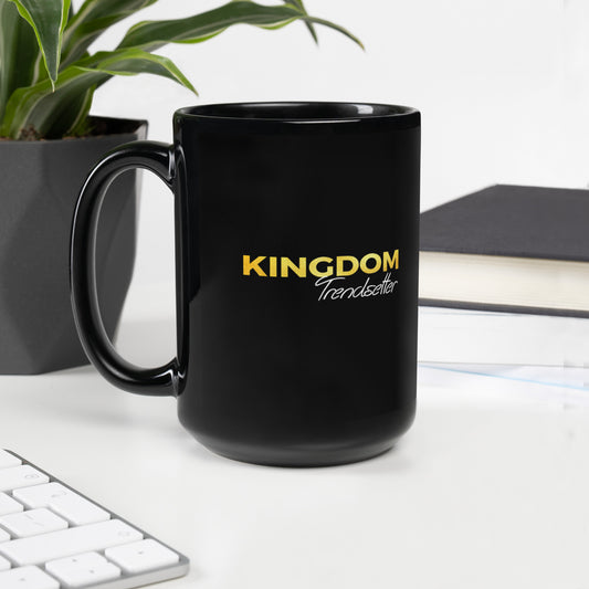 Kingdom Trendsetter Black Glossy Mug