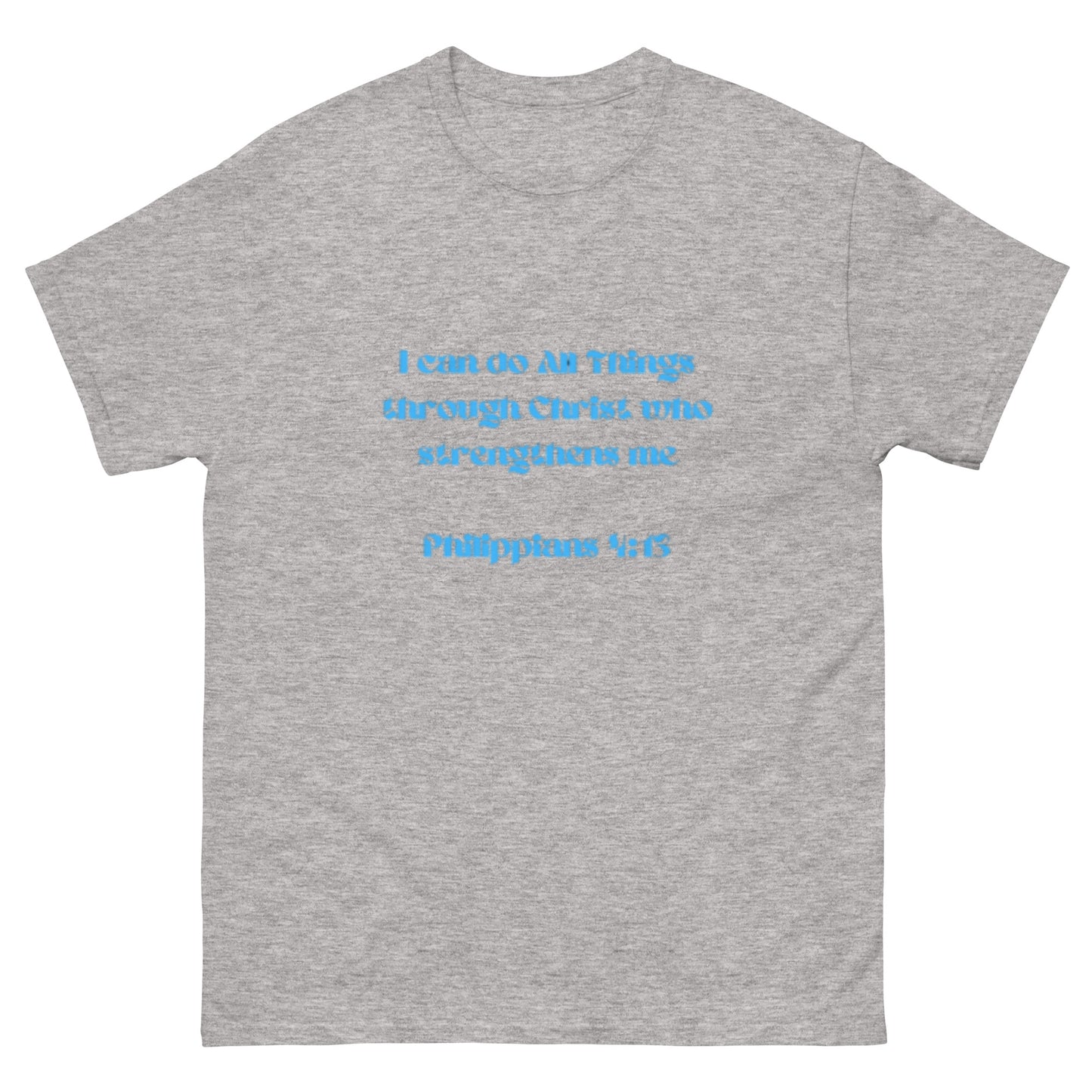 I Can Do All Things; Men's classic tee